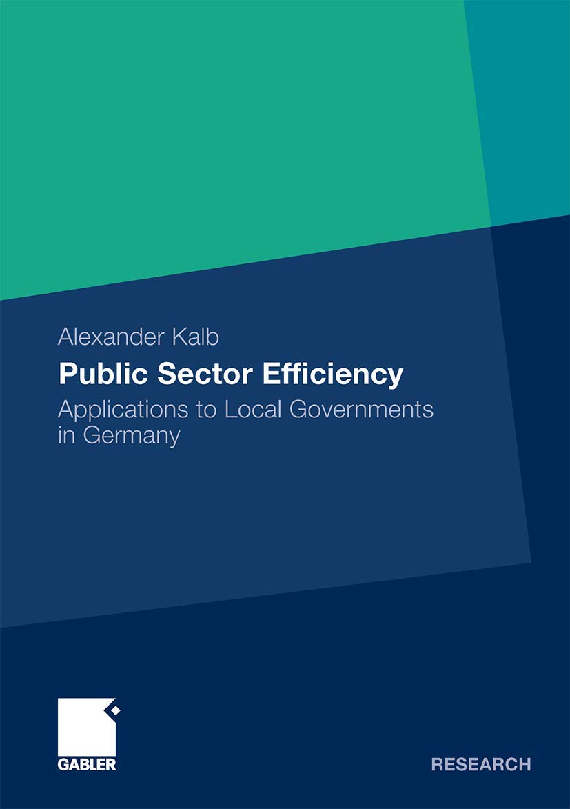 洋書 PUBLIC SECTOR Amazon | Public Sector Efficiency: Applications to Local